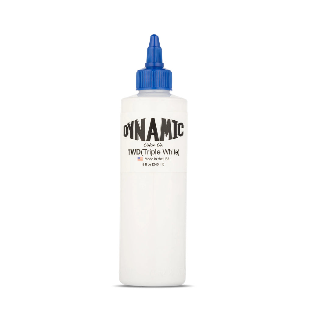 Dynamic Triple White Tattoo Ink