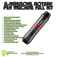 A-Minusone pen style Rotary Machine Full Kit A-Minusone pen style Rotary Machine Full Kit