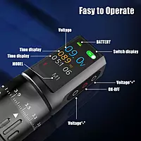 Adjustable Stroke Length Wireless Tattoo Pen Adjustable Stroke Length Wireless Tattoo Pen