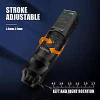 Adjustable Stroke Length Wireless Tattoo Pen Adjustable Stroke Length Wireless Tattoo Pen