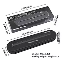ATS886 Lite Bluetooth Wireless Tattoo Stencil Printer ATS886 Lite Bluetooth Wireless Tattoo Stencil Printer