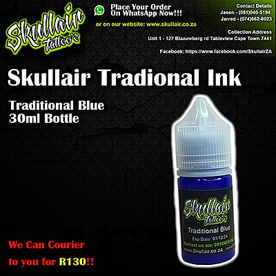 Traditional Blue 30ml Skullair