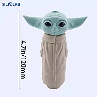 Star Wars Yoda Grogu Stash Tobacco Herb Silicone Smoking Pipe