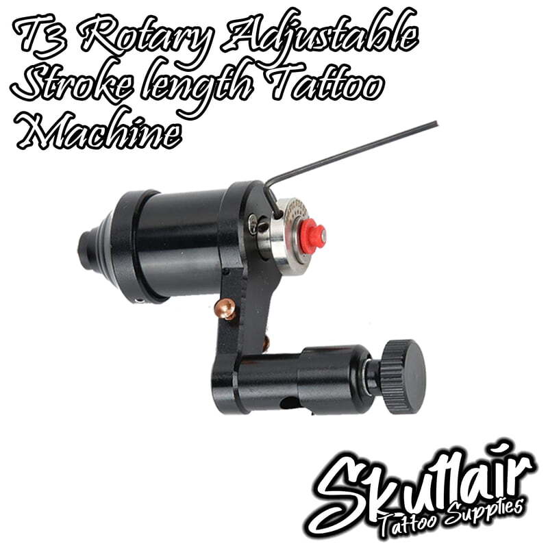 T3 Adjustable Stroke Length Rotary Tattoo Kit T3 Adjustable Stroke Length Rotary Tattoo Kit