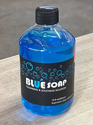 Blue Soap Tattoo Cleansing & Soothing Solution (500ml