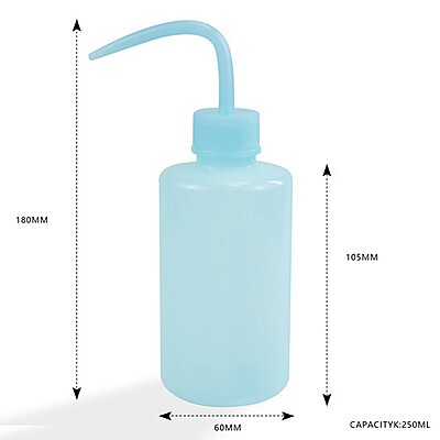 Pump Tattoo Squeeze Bottle (250ml) Blue
