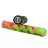 Glass & Silicone One Hitter Pipes Tobacco Smoking Herb Heady Straight Type Pipe Hose 90MM Cigarette Holder Tobacco Glass & Silicone One Hitter Pipes Tobacco Smoking Herb Heady Straight Type Pipe Hose 90MM Cigarette Holder Tobacco
