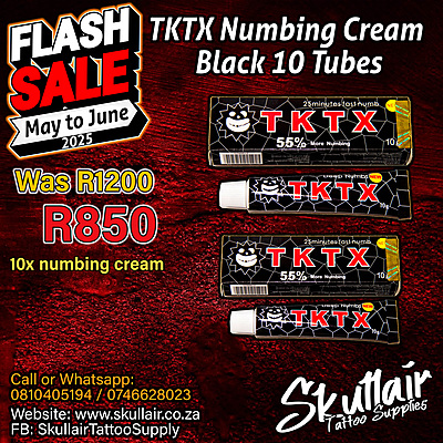 TKTX Numb® Black – 22% Lidocaine