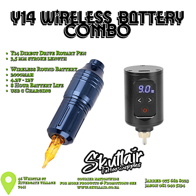 Y14 Wireless Battery Combo