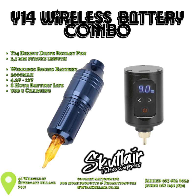 Y14 Wireless Battery Combo Y14 Wireless Battery Combo